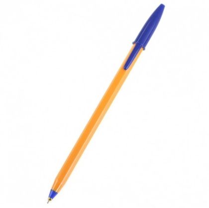 Химикалка с капачка 1.0 BIC ORANGE FINE син