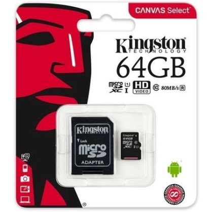 KINGSTON Mirco SD памет 64GB