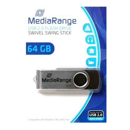 Флаш памет MEDIARANGE FLASH 64GB USB 2.0