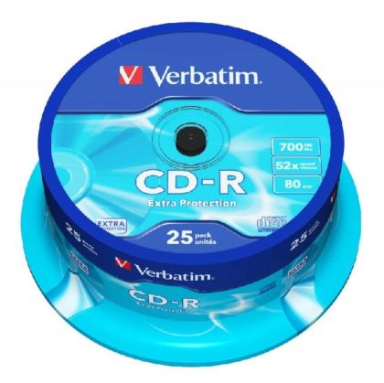 VERBATIM CD-R 700MB Шпиндел 25бр.