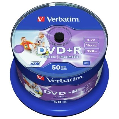 VERBATIM DVD+R Шпиндел 25бр.