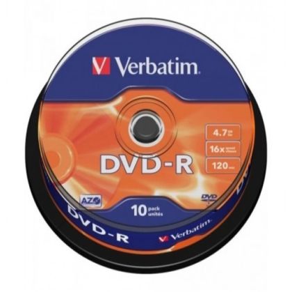 VERBATIM DVD-R Шпиндел 10бр.