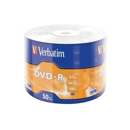 VERBATIM DVD-R Шпиндел 50бр. целофан