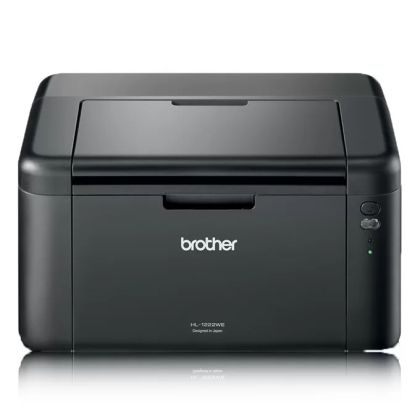 Лазерен принтер Brother HL-1222WE  монохромен  2400 x 600 dpi  20 стр/мин  Wi-Fi  USB  A4