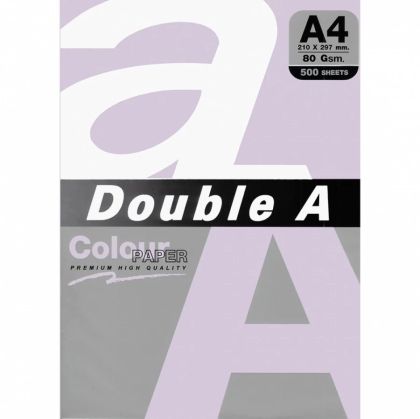 DOUBLE A хартия А4 500л Lavender