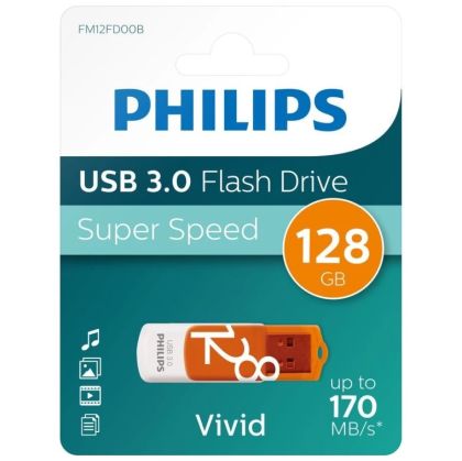 PHILIPS USB FLASH 128GB VIVID 3.0