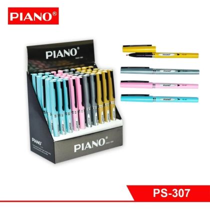 Химикалка 0.5 с капачка и грип зона PIANO PS-307 опаковка от 50 броя