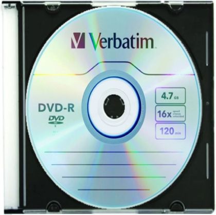 VERBATIM DVD-R 4,7GB SC