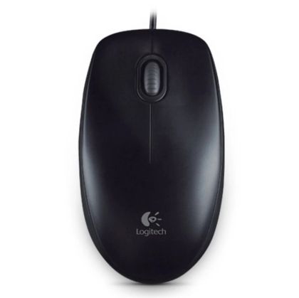 LOGITECH МИШКА B100 ЧЕРНА