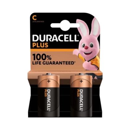 Барии Duracell Plus LR14 опаковка 2 броя