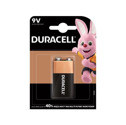 Алкална батерия  Duracell  6LR61  9 V в опаковка 1 брой