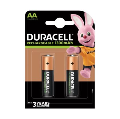 Акумулаторна батерия Duracell NiMH AA 1300 mAh 2 броя