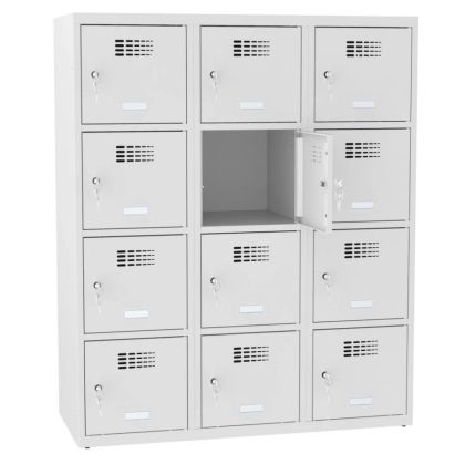 Гардероб метален троен 120/50/145 MSus 434S Locker-15TK