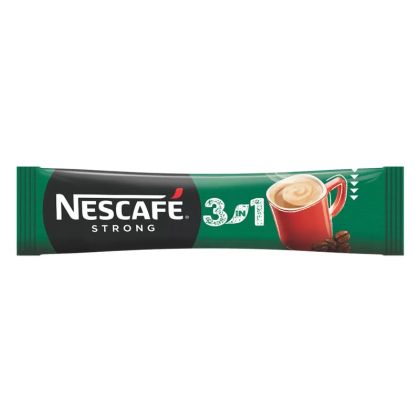 Nescafé Разтворимо кафе 3in1 Strong, 17 g, в пакетче, 28 броя