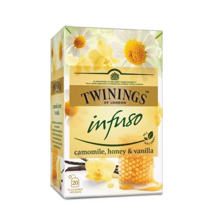 Twinings Чай „Ванилия, мед и лайка“, билков, 1.5 g, в пакетче, 20 броя