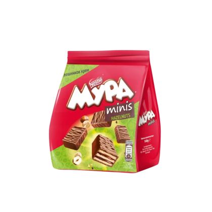 Mura Вафлички Minis, лешник, 160 g