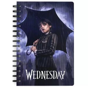 Тетрадка A5 Wednesday rain 3D