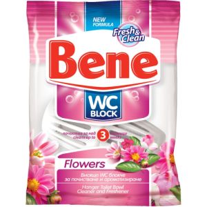 Ароматизатор WC Bene Flowers блокче 40гр