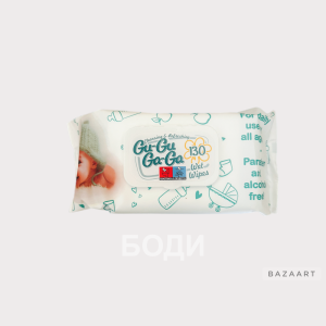 Мокри кърпи с капак Gugu-Gaga 130 бр 