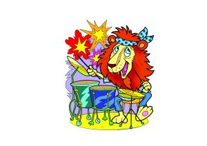 Пъзел 2 в 1 Art Puzzle - Животни музиканти