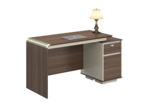 Бюро Marbella, с контейнер, 1400 х 600 х 760 mm, ПДЧ 25 mm, дъб и сиво