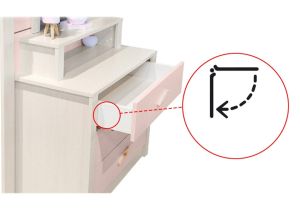 Детски скрин PINK HEAVEN