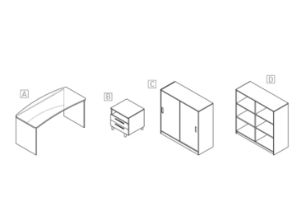 СТЕЛАЖ S13 120/45/120 ЦВЯТ ЛУКС