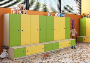 ГАРДЕРОБ ДЕТСКИ С ШКАФ ЗА ОБУВКИ 2 ВРАТИ 700/600/1200