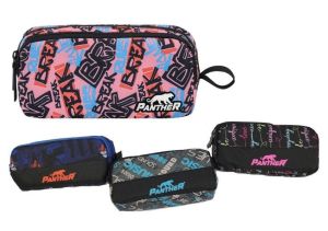 Несесер с 2 ципа празен PANTHERA PT-6023