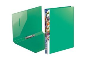 Папка PVC A4 2 ринга зелена FOROFIS 91112