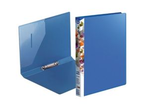 Папка PVC A4 2 ринга синя FOROFIS 91111
