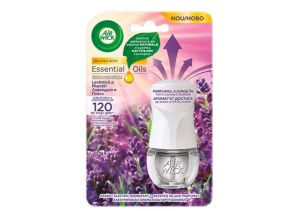 ЕЛЕКТРИЧЕСКИ К-Т AIR WICK ЛАВАНДУЛА И ЦВЯТ ОТ КАМБАНКИ 19МЛ