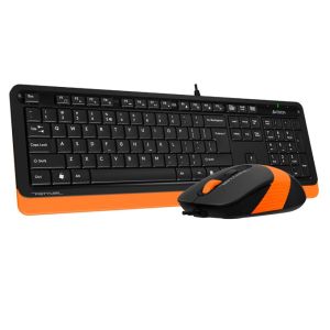 Комплект A4TECH Fstyler F1010, черен/оранжев - F1010 Orange