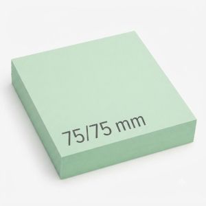 Самозалепващи листчета пастел 75/75 зелени