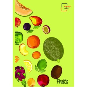 Trendy Color A4 тетрадка за момиче 150л ТВК ШР 3 теми