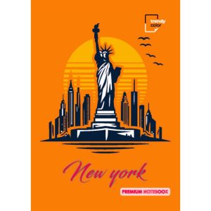 Trendy Color A5 тетрадка 150л 5 теми момиче