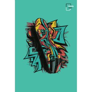 Trendy Color A4 тетрадка за момче 80л спирала МКВ