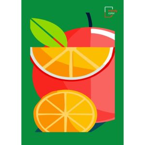 Trendy Color A4 тетрадка за момиче 80л спирала ШР