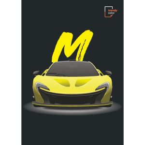 Trendy Color A4 тетрадка за момче 60л спирала ШР 2 теми