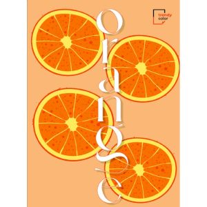 Trendy Color A4 тетрадка за момиче 100л спирала ШР