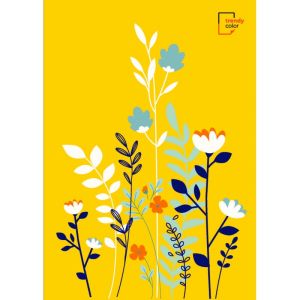 Trendy Color A4 тетрадка за момиче 100л спирала ШР