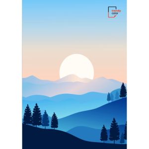 Trendy Color A4 тетрадка за момче 100л спирала ШР