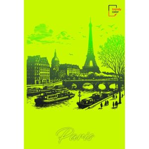 Trendy Color A4 тетрадка за момиче 180л спирала ШР 6 теми