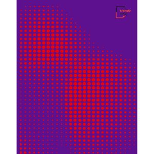 Trendy Color A4 тетрадка за момиче 150л спирала ШР 5 теми