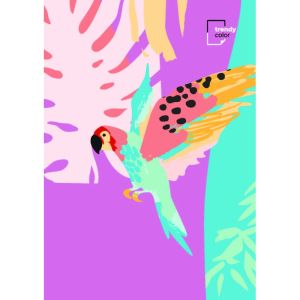 Trendy Color A5 тетрадка 120л 4 теми момиче